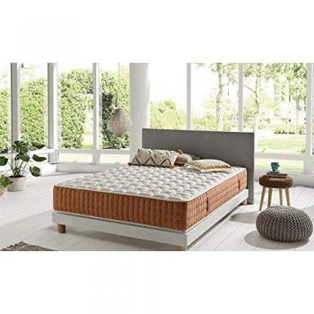 Colchón Viscoelástico Organic Efecto Nube 135x180 cm, Altura 26 cm ±2, Núcleo HR Air Alta Densidad, Firmeza Media-Alta