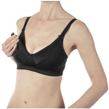 Sujetador de Lactancia Chicco Mammy Microfibra Negro 4C
