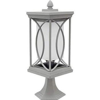 Sobremuro Grand. Exterior Garden 1xe27 Plata47x16,5d