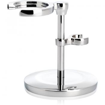 MÜHLE Chrome Razor and Shaving Brush Stand