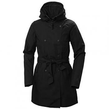 Helly Hansen Women's Welsey II Insulated Trench Coat Black M