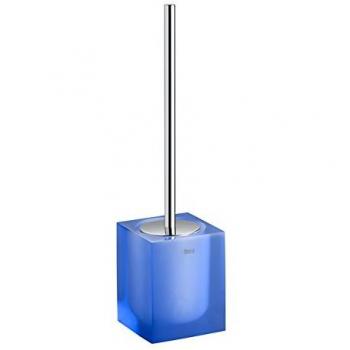 Roca A816863013 Escobillero a Suelo, Colección Ice, Azul