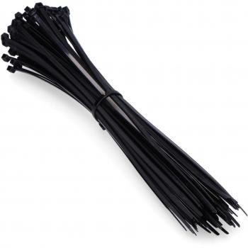 Bridas Nailon Negro 450 x 8 mm (100 Unidades)