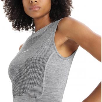 Icebreaker Camiseta Sin Mangas Zoneknit™ Cropped Geodetic
