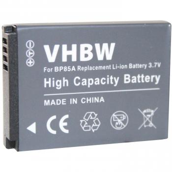 BATERÍA LI-ION compatible con SAMSUNG SH100, WB210 sustituye BP85a, BP-85a, IA-BP85a
