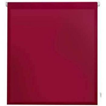 Blindecor Liso - Aure “SIN HERRAMIENTAS”. Estor enrollable Traslúcido, fucsia, 87X180 cm