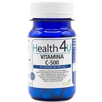 H4U Vitamina C-500 30 cápsulas de 700 mg