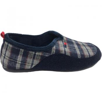 Zapatillas de estar por casa para hombre Cabrera 3593 - Calidez y comodidad, color azul