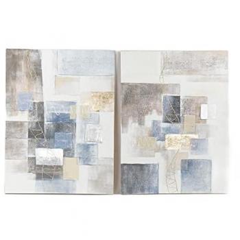 Cuadro DKD Home Decor 90 x 3,5 x 120 cm Abstracto Moderno (2 Unidades)