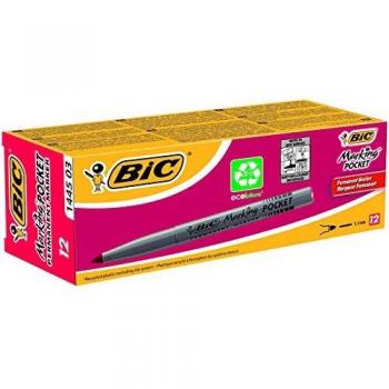 BIC 105949 - Marcador permanente, color rojo