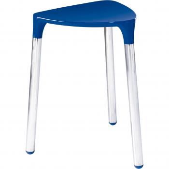 Gedy 21720500000 Taburete, Azul, 36,9x32,3x43,5 cm