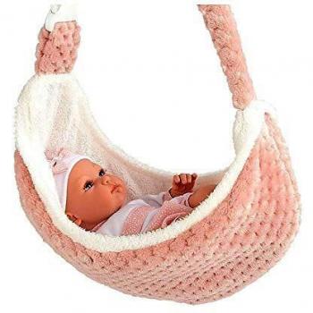 Muñeca Bebé Erea de 33cm con Portabebé y Mecanismo de Llanto - Arias Modelo 60289