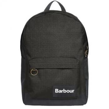 Barbour Highfield Canvas Backpack - Navy/Olive - One Size - Unisex