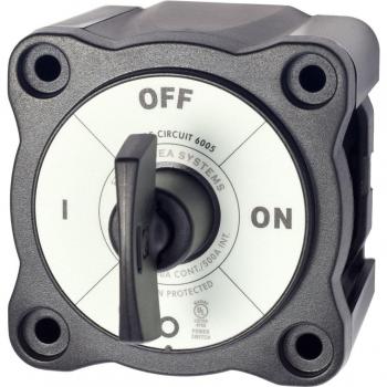 Blue Sea 6005200 Battery Switch Single Circuit ON-OFF - Black