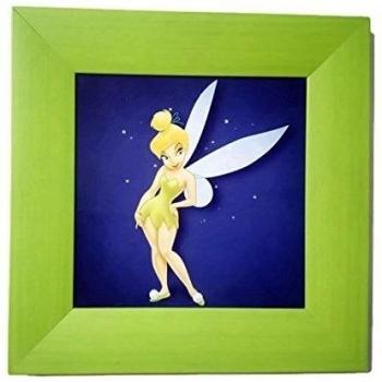 Cuadro Disney Linen Campanilla de Peter Pan 23x23cm_MazFaz