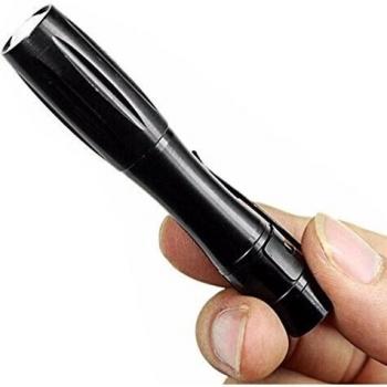 Rcool Mini Brillante CREE Q5 LED 120 Lúmenes Lámpara Clip Penlight Linterna Antorcha AAA Batería