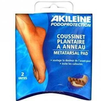 Akileïne Podoprotection Coussinet Plantaire à Anneau 2 Unités