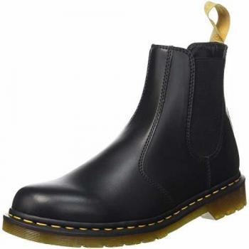 Dr Martens 2976 Vegan Felix Unisex Chelsea Boot - Black Felix Rub Off - UK7 EU41 US9
