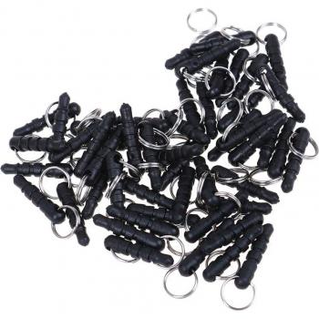 Auriculares de Enchufe con Anillo Antipolvo - 50 Piezas, Accesorios Universales para Teléfonos Móviles