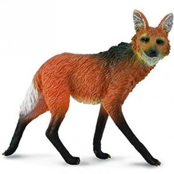 Collecta - Figura de Juguete Lobo De Crin (Aguara Guazu) -M- Dimensiones 7x3.5x8 cm, Ideal para Niños y Niñas +3 Años, Código: 90188595