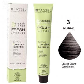 Tassel Fresh Colour Crema Color sin Amoníaco Nº4 Castaño Oscuro 1ud
