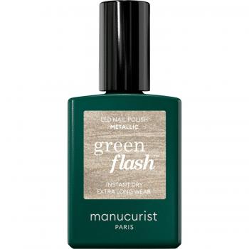 Manucurist Green Flash Instant Dry Extra Long Wear Laca de Uñas 15 ml Metallic