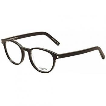 Saint Laurent - CLASSIC 10, Redondo, acetato, hombre, BLACK