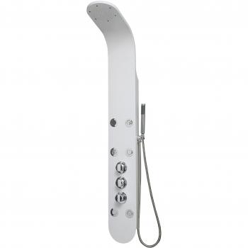 DP Grifería CH30025 Columna de Hidromasaje Termostática, Blanco