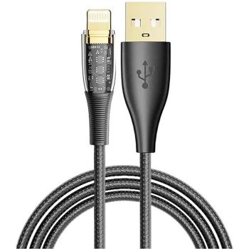 Cable USB 2.0 AM a Lightning PD20W con luz LED de 2 metros