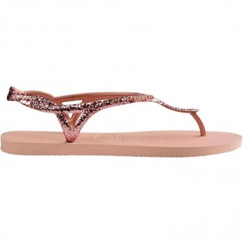 HAVAIANAS Luna Premium II Chancletas Rosa Ballet/Rosa Retro Metalizado