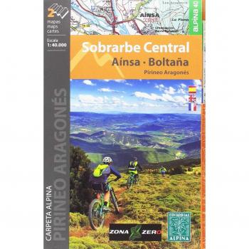 Sobrarbe Central Aínsa - Boltaña 1:40.000 - Aavv