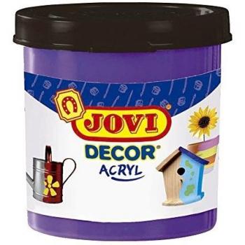 Jovi - Acryl, Caja de 6 Botes, Pintura multisuperficie, Color Violeta