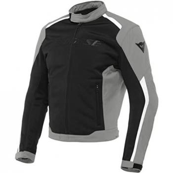 Chaqueta textil de moto para hombre Dainese Hydraflux 2 Air D-Dry® - Negro Gris (60)