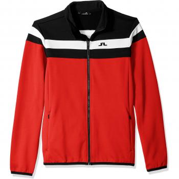 J.Lindeberg Hombre 86MS675636607 Chamarra - Rojo - Large