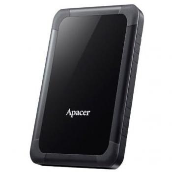 Apacer AC532 Portable External Hard Drive 1TB, USB 3.2 Gen 1, Shockproof, Black