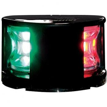 Feu de pont bicolor, lumière LED rouge et verte 12-15V DC et 1W, plateforme montée, visibilité jusqu'à 2 NM, couleur blanche