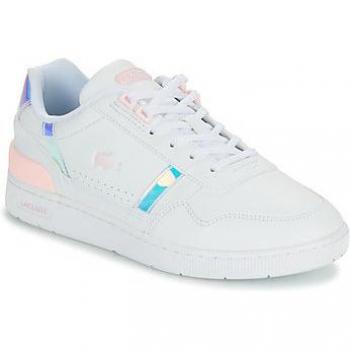 Zapatillas Lacoste T-Clip blanco para niños y jóvenes