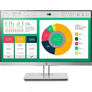 HP EliteDisplay E223 21.5 Full HD LED Black, Silver computer monitor