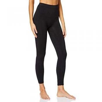 Anaissa Legging altos casual o para el gym Leggings, Negro, 46
