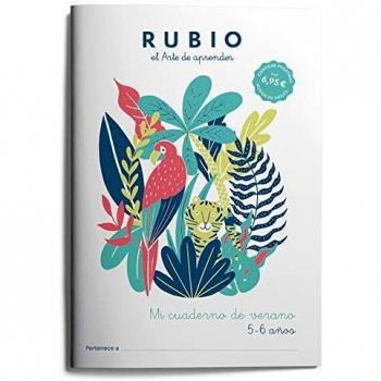 Mi cuaderno de verano RUBIO. 5-6 años: 3