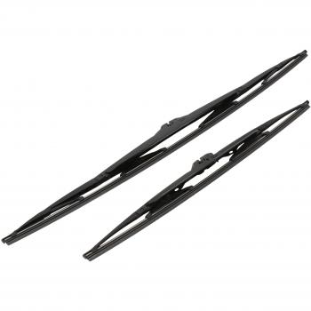Limpiaparabrisas VALEO 576108 - Hoja de limpiaparabrisas para vehículos, longitud de 24 pulgadas (610 mm), diseño aerodinámico, tecnología de goma premium para un barrido silencioso y