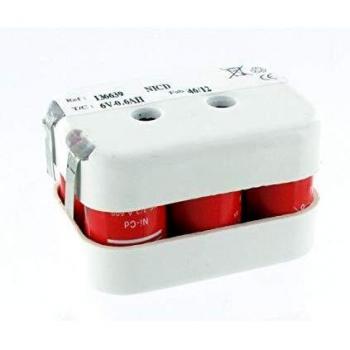 Baterías Saft 6V dm6e 2 / 3A 600mAh Brida