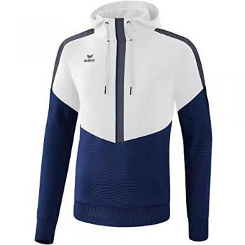Erima Squad Unisex Hoodie - White - Size L