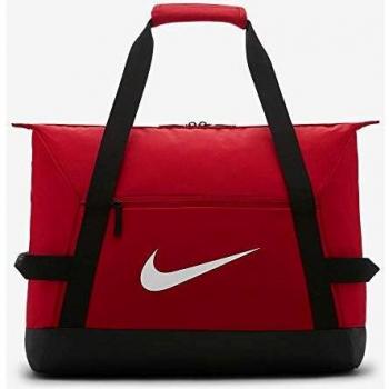 Nike Nk Acdmy Team M Duff Gym Duffel Bag, Unisex Adulto, University Red/Black/
