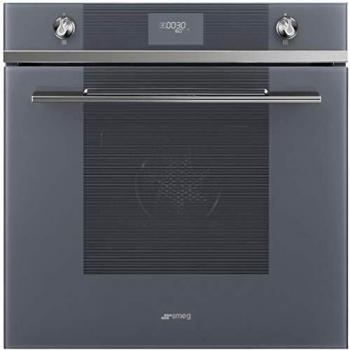 Horno Multifunción SMEG SF6101TVS1, Autolimpieza Vapor Clean, Clase A+, Acero Inoxidable, Cristal Gris
