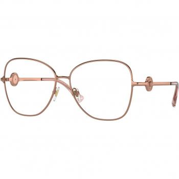 Versace VE1289 Asian Fit 1412 Women’s Eyeglasses Rose-Gold Size 57 (Frame Only) - Blue Light Block Available