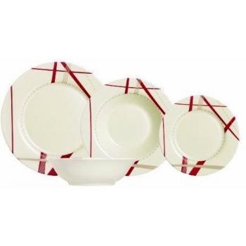 Luminarc Vajilla Redonda 19 Piezas Modelo Couture