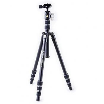Vanguard Vesta TB 204AB - Trípode de Viaje de Aluminio, rótula de Bola, con Cierre Twist