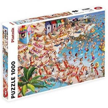 Piatnik 1000-Piece Beach Puzzle by François Ruyer