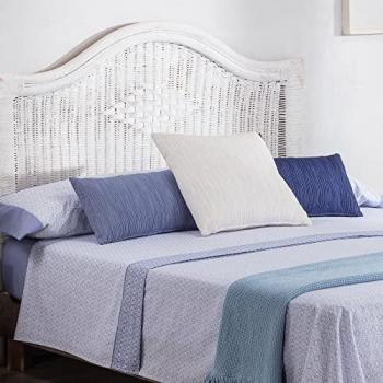 Juego de Sábanas 3 Pzs Polycotton Suave y Transpirable con Diseño Floral - Lavable a 30º, Fácil Planchado y Resistente a la Decoloración (Cama 90)